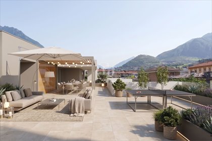 Luksusowy penthouse 127 m² z panoramicznymi tarasami zapraszam mieszkanie Trento