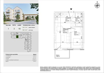 mieszkanie na sprzedaż 38m2 mieszkanie Osielsko, Aleja Adama Mickiewicza