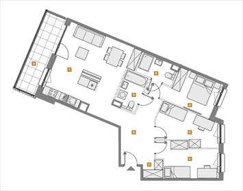 Sprzedam przestronne 4-pokojowe mieszkanie 91 m² w Warszawie mieszkanie Warszawa, Bemowo