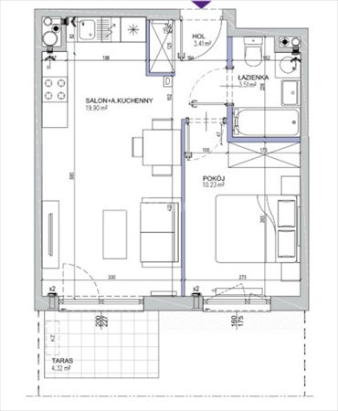 mieszkanie na sprzedaż 38m2 mieszkanie Warszawa