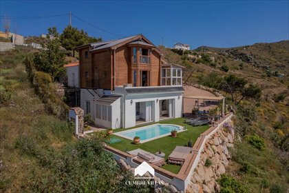 Urokliwy dom z panoramicznymi widokami i niezależnym apartamentem dom Almuñécar, Almuñécar