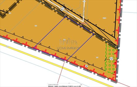 działka na sprzedaż 1508m2 działka Wołomin, Graniczna