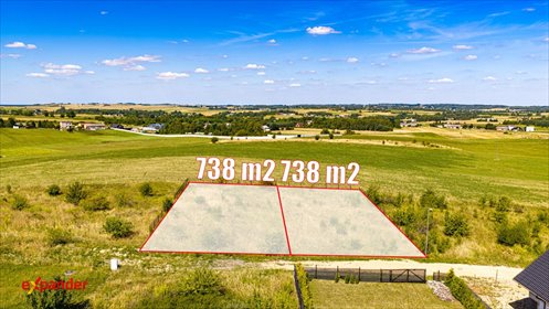 Działka 1476 m² z mediami - blisko zieleni i infrastruktury działka Rzeniszów, Rzewnego
