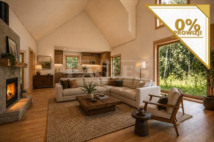 Polecam unikalny drewniany dworek 151 m² z 150-letnich bali w Kącku dom Kąck
