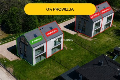 Nowoczesny bliźniak 89 m² z ogrodem, 0% prowizji. dom Kraków, Bieżanów-Prokocim, Bieżanów, Fryderyka Zolla