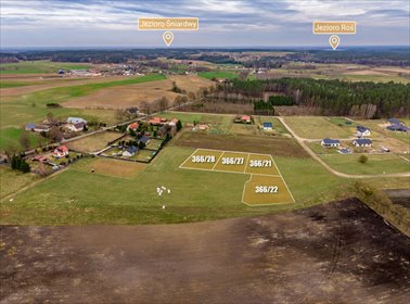 Działki budowlane w Orłowie na Mazurach, cisza i przestrzeń - polecam! działka Orłowo