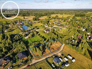 działka na sprzedaż 941m2 działka Okuninka, Szczęśliwa