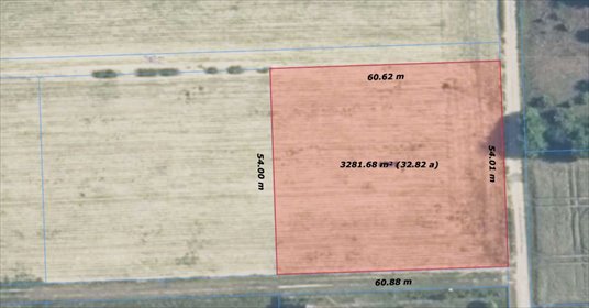 działka na sprzedaż 330m2 działka Manasterz