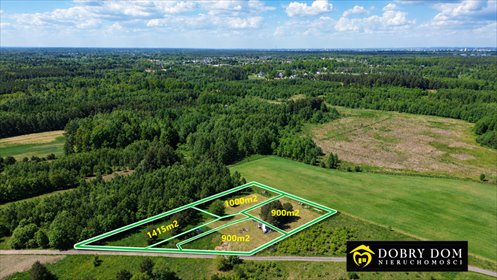Działka 900 m² pod dom jednorodzinny - blisko Białegostoku działka Stanisławowo