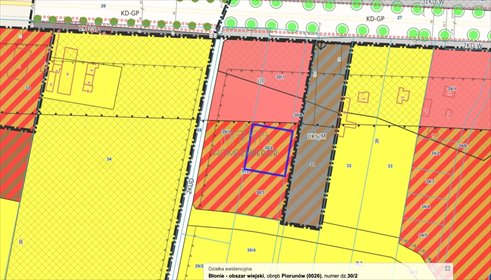 Działka 1798 m² z mediami, plan pod zabudowę polecam! działka Piorunów