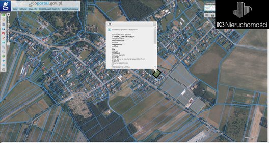 działka na sprzedaż 2192m2 działka Starawieś