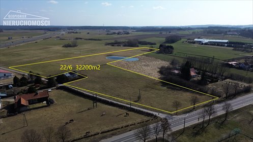 działka na sprzedaż 32200m2 działka Ostróda, Rychnowo