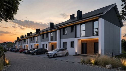 Nowoczesne 3-pokojowe z ogrodem, stan deweloperski mieszkanie Głogów Małopolski, Zabajka, Bursztynowa