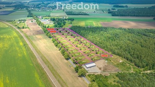 Na sprzedaż działki pod lasem w Burkat od 830 m² działka Burkat