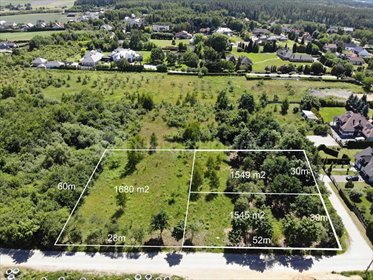 Działka budowlana 1545 m2 w spokojnej okolicy Starogardu działka Starogard Gdański, Rolna