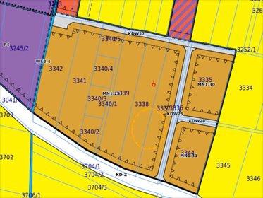 działka na sprzedaż 1021m2 działka Rymanów
