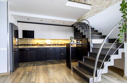 Polecam dwupoziomowe 90,6 m² z antresolą i balkonem mieszkanie Pogórze, Tadeusza Kościuszki
