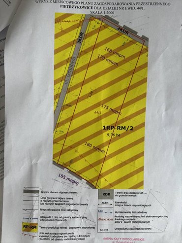 działka na sprzedaż 37000m2 działka Smolec, Leśna