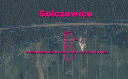 działka na sprzedaż 600m2 działka Golczowice