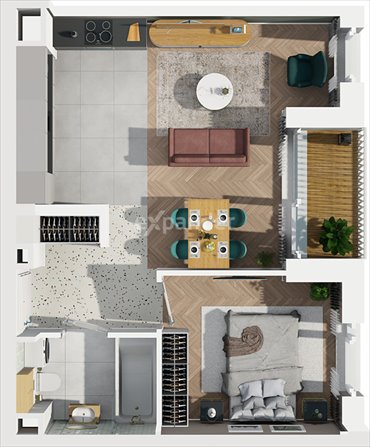 mieszkanie na sprzedaż 42m2 mieszkanie Poznań, Wilda