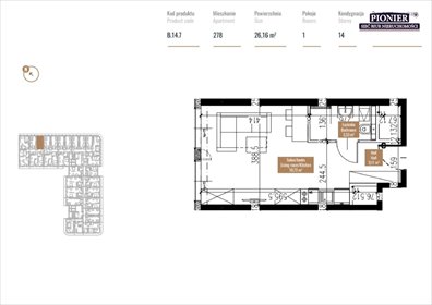 mieszkanie na sprzedaż 26m2 mieszkanie Katowice