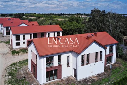 Nowoczesny bliźniak 143 m² z ogródkiem i garażem dom Płochocin, Stołeczna