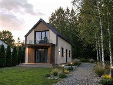 Dom w stanie surowym otwartym - 115 m² w Nosówce dom Nosówka