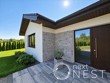 Na sprzedaż przestronny dom 209,8 m² z patio i garażem w Walendowie dom Walendów