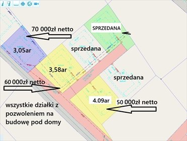 działka na sprzedaż 358m2 działka Rzeszów, Dębicka
