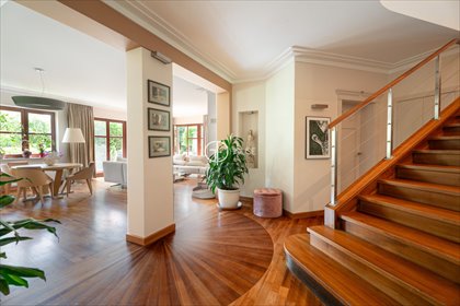 Przestronny dom 240 m2 z ogrodem 840 m2, Wilanów Zawady dom Warszawa, Wilanów, Zawady