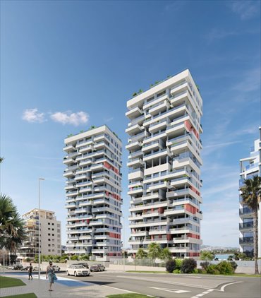 Zapraszam do nowoczesnego mieszkania z widokiem na morze i miasto mieszkanie Calpe, Av. Europa