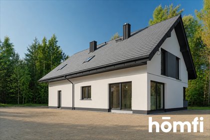 Dom 196 m² z kominkiem i garażem blisko jeziora dom Warzenko, Świerkowa