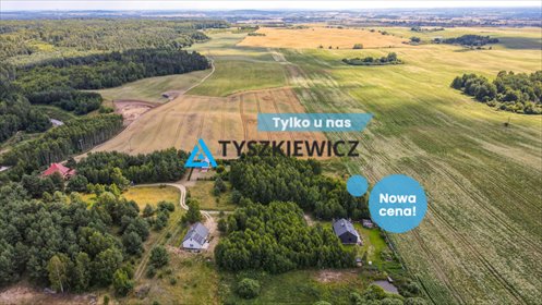 działka na sprzedaż 1262m2 działka Kamierowskie Piece, Zielona