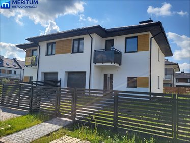 Dom bliźniak 136 m2 z garażem, balkonem i 4 sypialniami dom Książenice