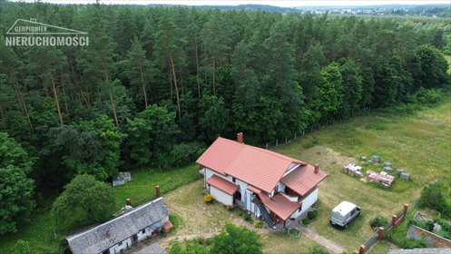 Dom z dużą działką i lasem w Samborowie dom Samborowo, Zabłocie