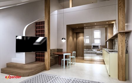 Luksusowy loft z panoramicznymi oknami i wysokim sufitem mieszkanie Chorzów, Centrum, Rynek