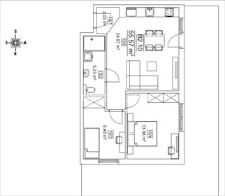 mieszkanie na sprzedaż 55m2 mieszkanie Kraków, Ruczaj, Jana Kantego Federowicza