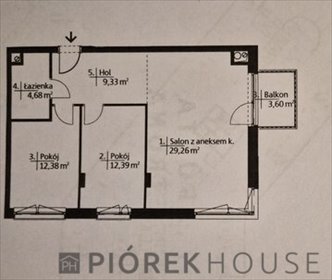 mieszkanie na sprzedaż 68m2 mieszkanie Warszawa, Wola, Kolejowa