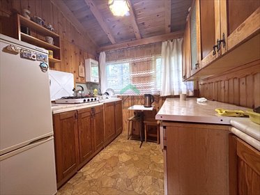 Urokliwy domek letniskowy na leśnej działce w Zawadach dom Zawady