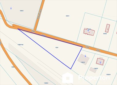działka na sprzedaż 2891m2 działka Ostrów Mazowiecka, Żale