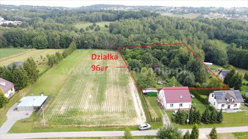 działka na sprzedaż 9600m2 działka Stary Wiśnicz