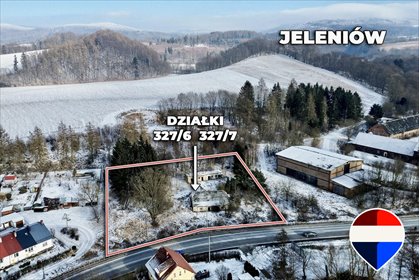 Działka 3921 m² z potencjałem inwestycyjnym, uzbrojona działka Jeleniów