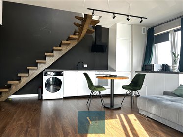Nowoczesny dwupoziomowy apartament 69 m² (2 balkony, garaż) mieszkanie Wrocław, Ibn Siny Awicenny