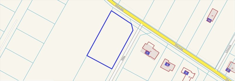 działka na sprzedaż 1744m2 działka Stara Łomża Nad Rzeką