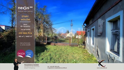 dom na sprzedaż 185m2 dom Stary Wołów