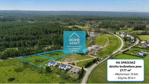 Działka budowlana 2177 m² w Wielkiej Piaśnicy zapraszam działka Wielka Piaśnica, Sosnowa