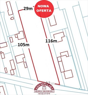 działka na sprzedaż 3240m2 działka Warszawa, Białołęka, Lewandów