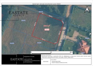 działka na sprzedaż 1013m2 działka Kamień