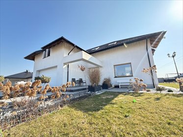Polecam nowoczesny dom 239 m² z garażem 2-stanowiskowym w Zalesiu dom Zalesie