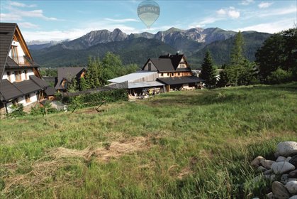 działka na sprzedaż 1310m2 działka Kościelisko, Pitoniówka